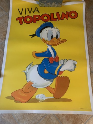 Viva topolino poster - topolino,