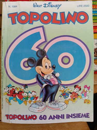 Topolino originale anni - topolino, 60