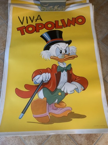 Viva topolino poster manifesto - viva,